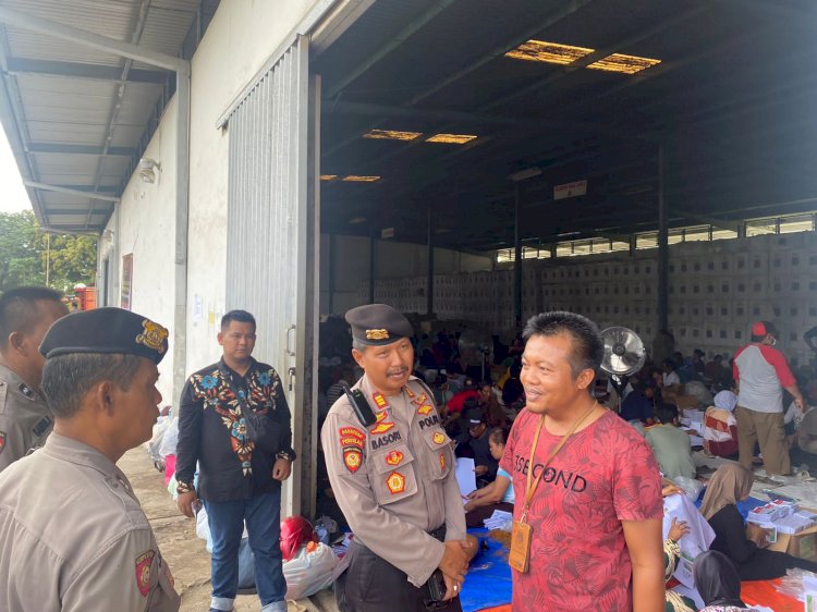 Jamin Keamanan Kertas Suara Polresta Banyuwangi Siagakan Personel 24 Jam di Gudang KPU